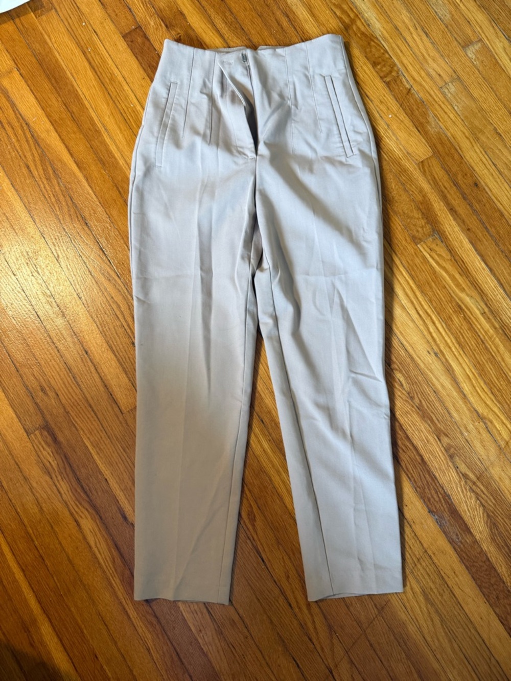 Zara Light Tan Tailored Dress Pants